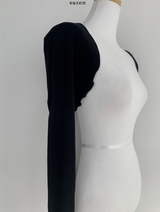 Planet Frill Bolero Cardigan (black)
