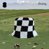 [MADE] Étang チェッカーボードハット | ブラック