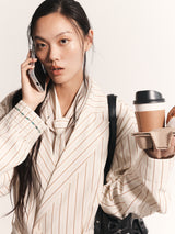 Belted Pajama Double Jacket