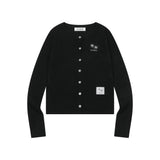 ERN Rネック ケーブルニット カーディガン(3COLOR)