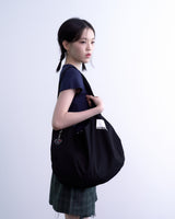 Reversible Dot Tote Bag (Black)