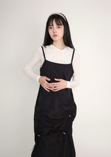 String Wrinkle Dress