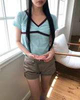 ルトン レース ショートスリーブ Tシャツ