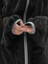 Bailen Shirring Ringer Windbreaker -4C