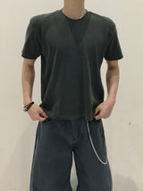 Tease Pigment Crop Short Sleeve T-shirt 4C