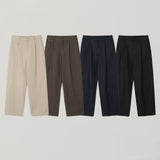 Deep Seam One-Tuck Denim Pants S, M, L (4 colors)