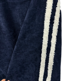 terry four pintuck pants