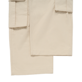 25SS FRONT POCKET WIDE  CARGO PANTS BEIGE