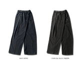 26SS★ ブリッツウォッシュドワイドスウェットパンツ