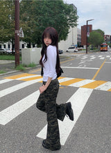 Yeru Cargo Military Bootcut Pants