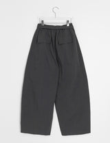 チエールベルトセットコットンワイドバンディングパンツ