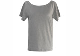 ルーズフィットベーシックオフショルダーT (4color)