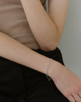 [White gold] Tinkle Bracelet