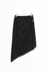 unbal mesh midi skirt(3colors)