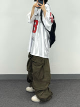 88 メタルVネックTシャツ