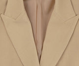 THREE BUTTON BLAZER (BEIGE)