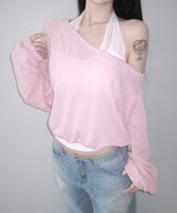 amelie unbal knit (3colors)