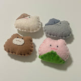 [MADE] Hamster Mochi Soybean Flour Key ring