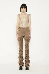 VIA FAKE LEATHER TANK