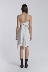 LAYERED KNOT TOP(WHITE)
