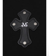 COLI CROSS LEATHER PATCH LONG SLEEVE T (2COLOR)