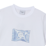 25SS VERY BUNNY CANDY WOMAN SHORT SLEEVE T-SHIRT WHITE
