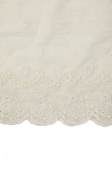 Cottage Embroidery Garden Blouse [Ivory]