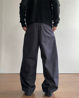 Dense Herringbone Two Tuck Pants