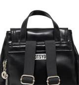 Nostalgia chubby Backpack Leather Black