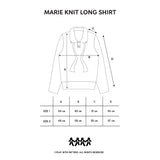 マリーニットポロシャツロングスリーブ - Size 2