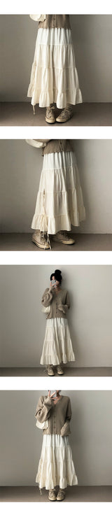 U-erse Strap Kang Long Skirt