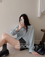 [MADE] Poet Shirt & Bustier Set