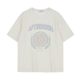 Graphic Towel Tee Ivory