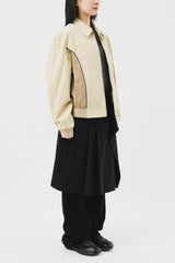 (W) Rag Pleats Skirt (2color)