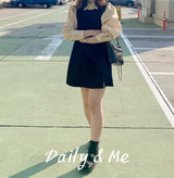 Mini sleeveless dress(onecolor)