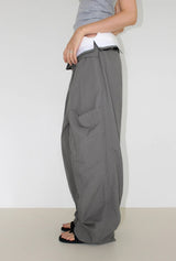 [BELT SET] FOLD OVER CARGO PANTS