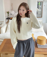 STITCH LOGO ROUND KNIT