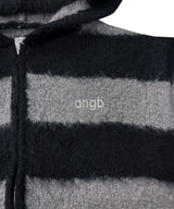 UNISEX ボーダーブークレフーディニット
