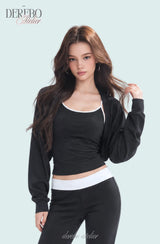 モダンシルエットトレーニングセット (TOP+PANTS)