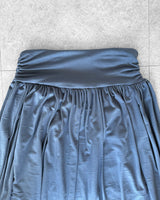 MELLOW SHIRRING LONG SKIRT