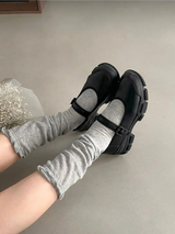 STRAP MARYJANE SNEAKERS (3COLORS!)