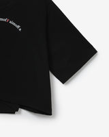 サークルレタリング 1/2 Tシャツ [ ブラック ]
