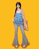 heidi frill sleeveless