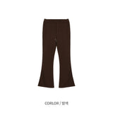 LMN エットフレアスウェットパンツ ロング (3 colors)