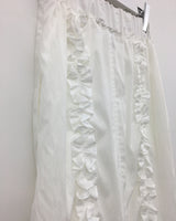 Border frill pencil skirt (2color)