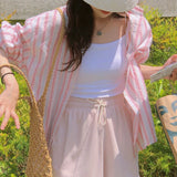 エールストライプシャツ