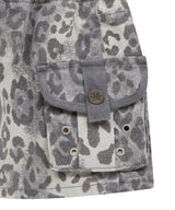 bd leopard skirt (grey)