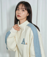 UNISEX デニムライン裏起毛スウェット