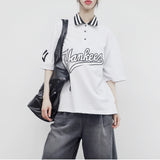 ピアネレタリングカラーTシャツ
