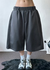 メキサイドピンタックキーリングベルトバルーンタータンバミューダ4カラー